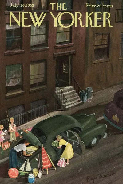 Постер с обложкой The New Yorker 26.07.1952