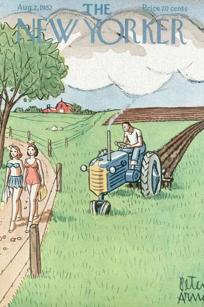 Постер с обложкой The New Yorker 02.08.1952