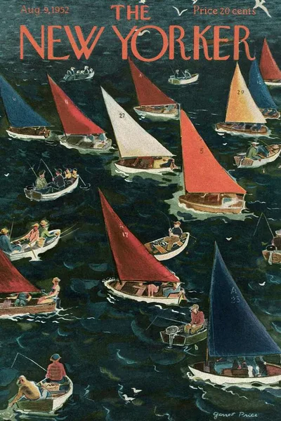 Постер с обложкой The New Yorker 09.08.1952