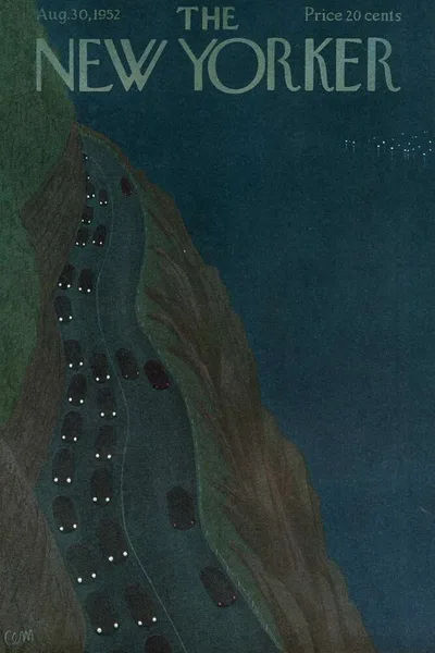 Постер с обложкой The New Yorker 30.08.1952