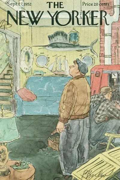 Постер с обложкой The New Yorker 27.09.1952