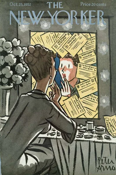 Постер с обложкой The New Yorker 25.10.1952