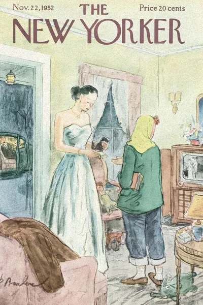 Постер с обложкой The New Yorker 22.11.1952