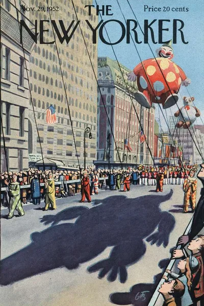 Постер с обложкой The New Yorker 29.11.1952