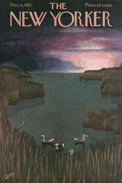 Постер с обложкой The New Yorker 06.12.1952