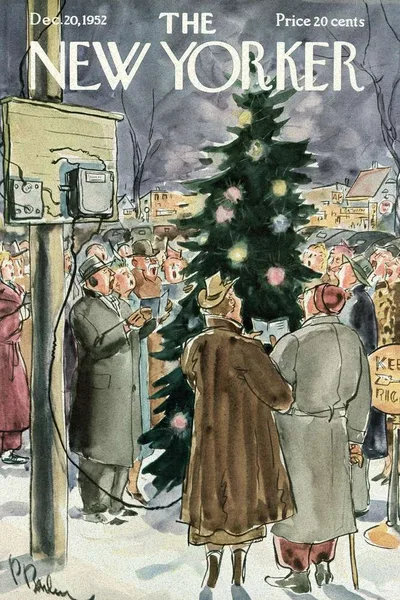 Постер с обложкой The New Yorker 20.12.1952