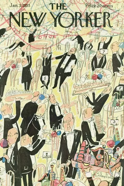 Постер с обложкой The New Yorker 03.01.1953