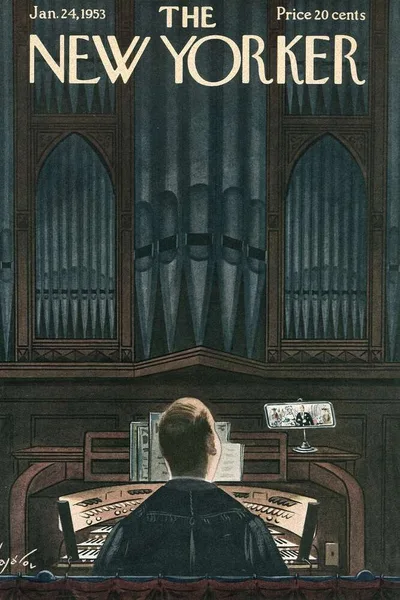 Постер с обложкой The New Yorker 24.01.1953