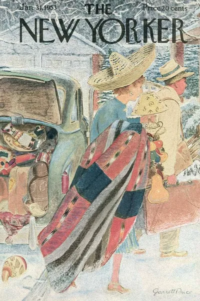 Постер с обложкой The New Yorker 31.01.1953