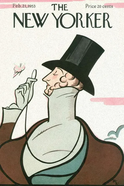 Постер с обложкой The New Yorker 21.02.1953