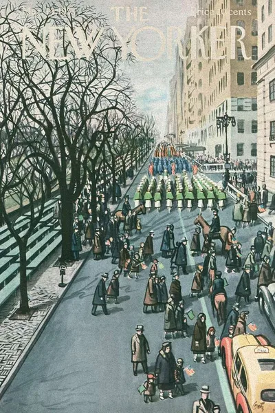 Постер с обложкой The New Yorker 14.03.1953