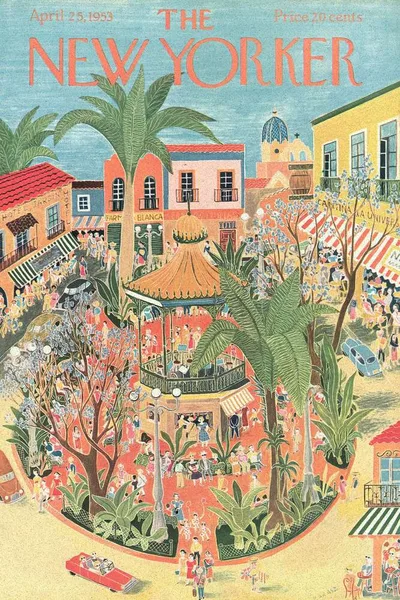 Постер с обложкой The New Yorker 25.04.1953