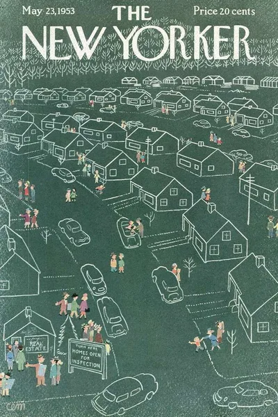 Постер с обложкой The New Yorker 23.05.1953