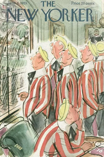 Постер с обложкой The New Yorker 06.06.1953
