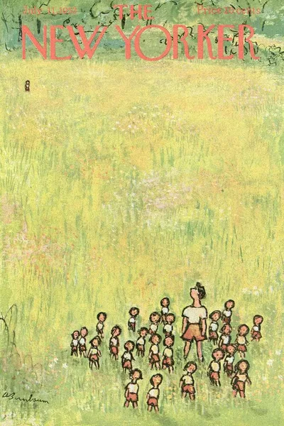 Постер с обложкой The New Yorker 11.07.1953