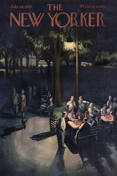 Постер с обложкой The New Yorker 18.07.1953