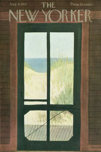 Постер с обложкой The New Yorker 08.08.1953