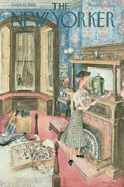 Постер с обложкой The New Yorker 12.09.1953