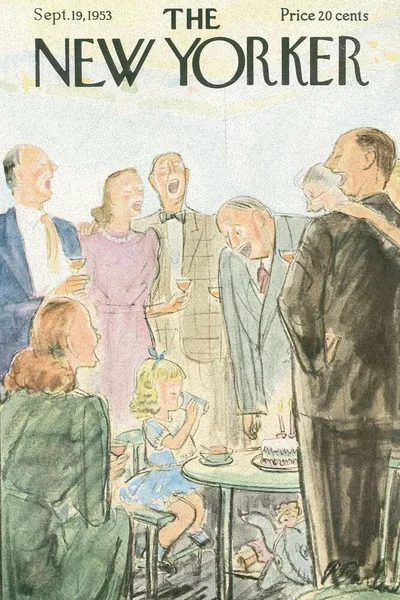 Постер с обложкой The New Yorker 19.09.1953