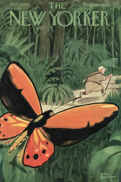 Постер с обложкой The New Yorker 03.10.1953