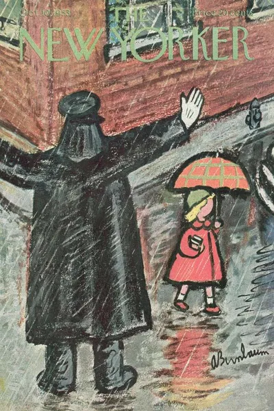 Постер с обложкой The New Yorker 10.10.1953
