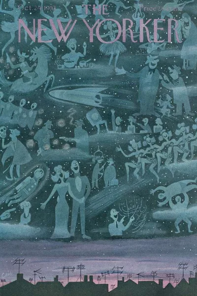 Постер с обложкой The New Yorker 24.10.1953