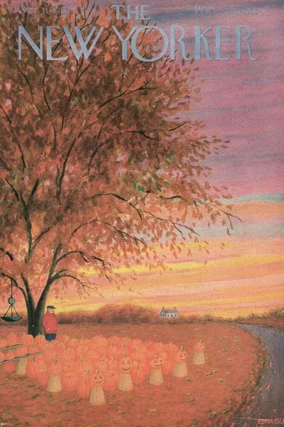 Постер с обложкой The New Yorker 31.10.1953