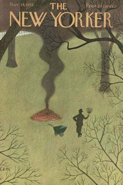 Постер с обложкой The New Yorker 14.11.1953