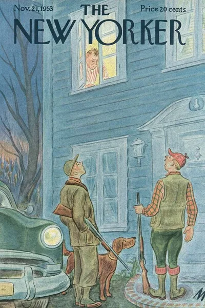 Постер с обложкой The New Yorker 21.11.1953