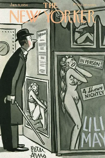 Постер с обложкой The New Yorker 09.01.1954