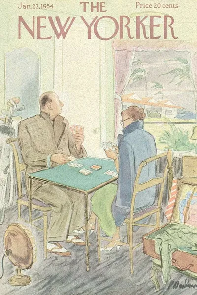 Постер с обложкой The New Yorker 23.01.1954