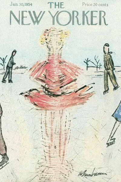Постер с обложкой The New Yorker 30.01.1954