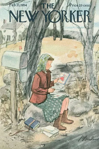 Постер с обложкой The New Yorker 13.02.1954