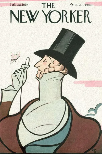 Постер с обложкой The New Yorker 20.02.1954