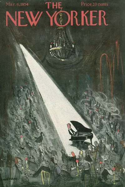 Постер с обложкой The New Yorker 06.03.1954