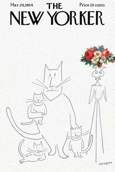Постер с обложкой The New Yorker 20.03.1954
