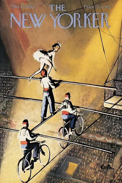 Постер с обложкой The New Yorker 27.03.1954