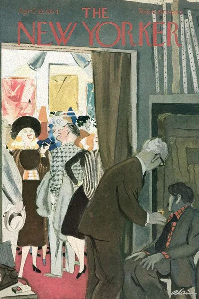 Постер с обложкой The New Yorker 10.04.1954
