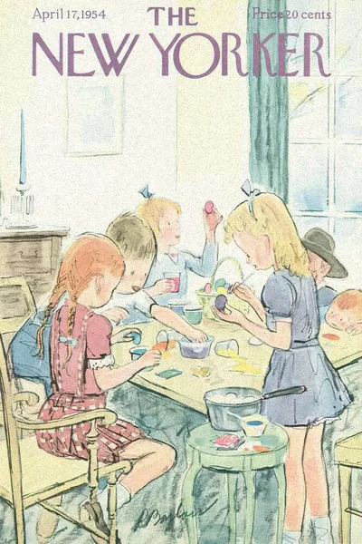 Постер с обложкой The New Yorker 17.04.1954