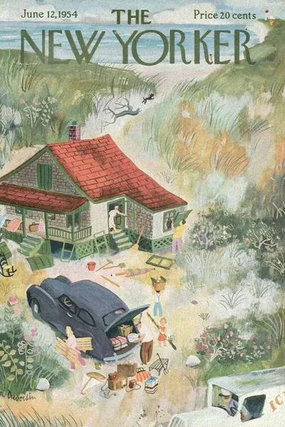 Постер с обложкой The New Yorker 12.06.1954