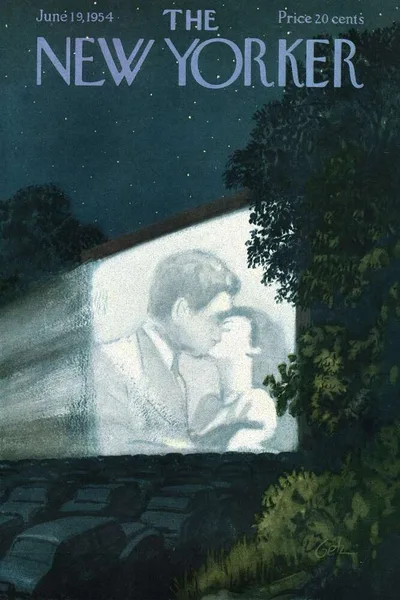 Постер с обложкой The New Yorker 19.06.1954