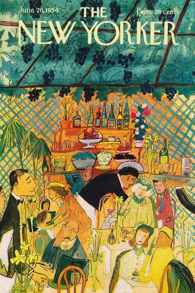 Постер с обложкой The New Yorker 26.06.1954