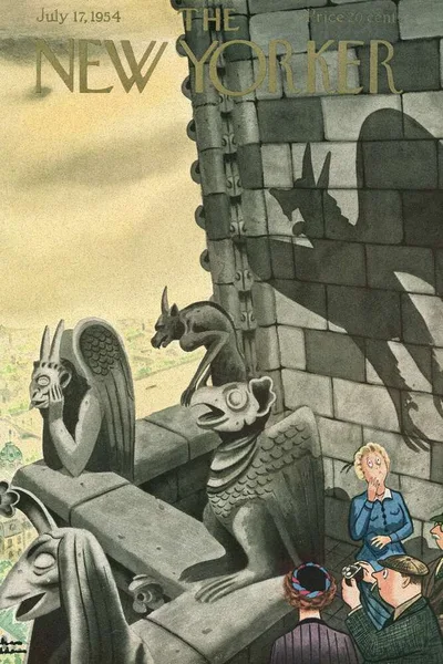Постер с обложкой The New Yorker 17.07.1954