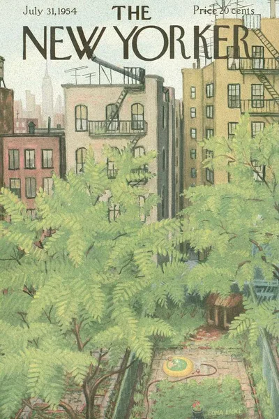 Постер с обложкой The New Yorker 31.07.1954