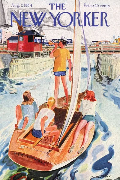Постер с обложкой The New Yorker 07.08.1954