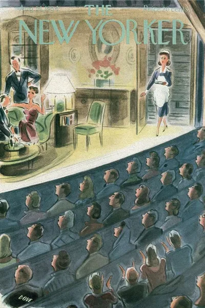 Постер с обложкой The New Yorker 14.08.1954