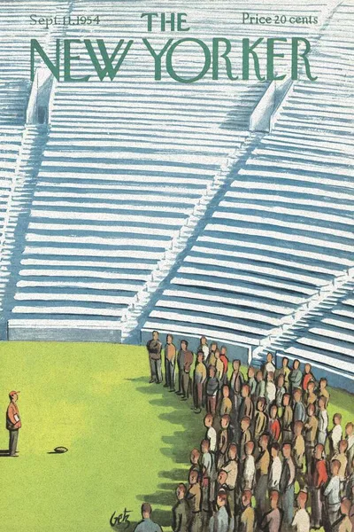 Постер с обложкой The New Yorker 11.09.1954