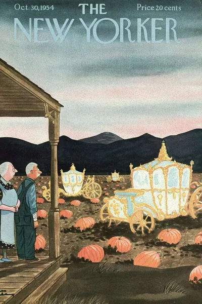 Постер с обложкой The New Yorker 30.10.1954