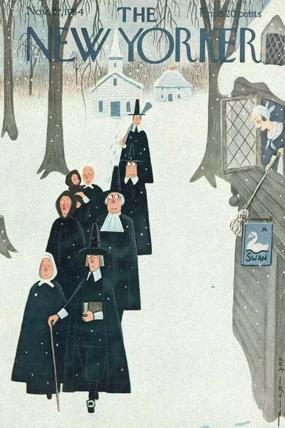 Постер с обложкой The New Yorker 27.11.1954