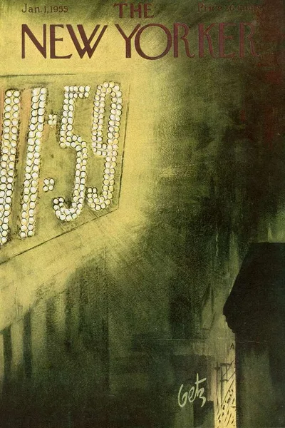 Постер с обложкой The New Yorker 01.01.1955